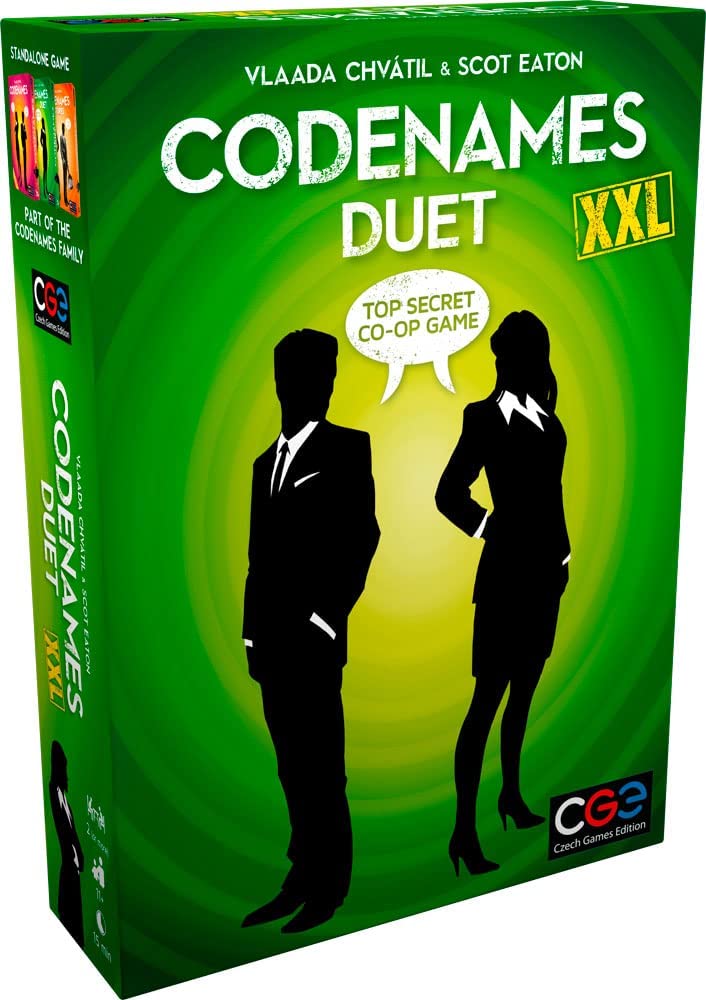 Czech Games Edition CGE00053 Codenamen Duet XXL, gemischte Farben