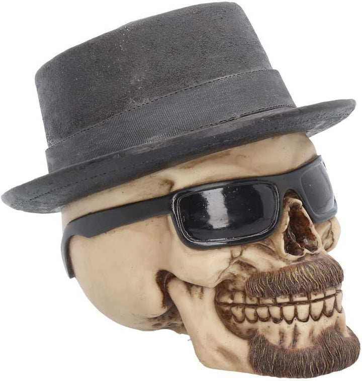 Nemesis Now Badass Skull Figurine with Sunglasses and Fedora (K3106H7)