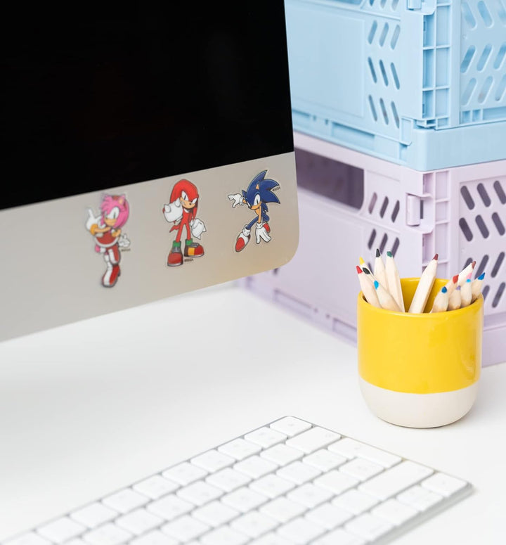 Official Sonic Gadget Decals - 56 Waterproof & Removable Stickers - Laptop Stickers