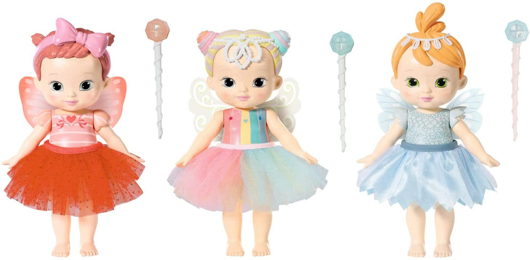 BABY born 831830 Storybook Fairy Rainbow Rainbow-18cm Fluttering Wings-Includes