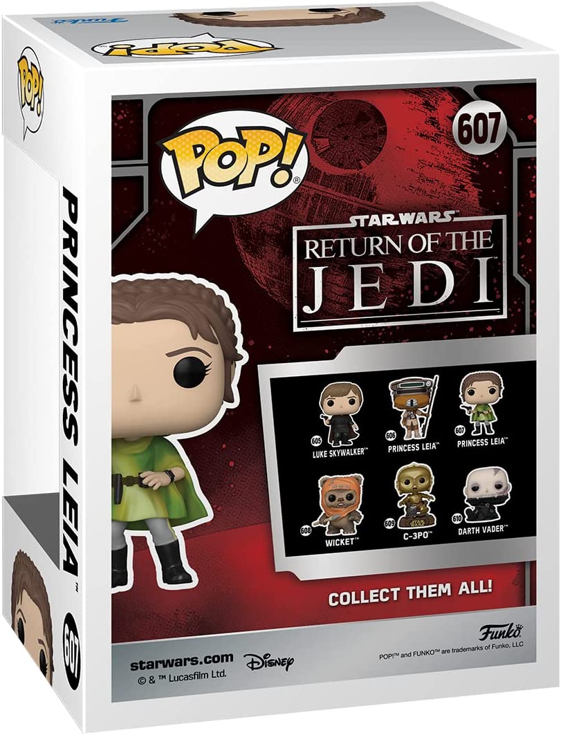 Star Wars: Return of the Jedi 40th - Leia (BH) Funko 70747 Pop! Vinyl #607