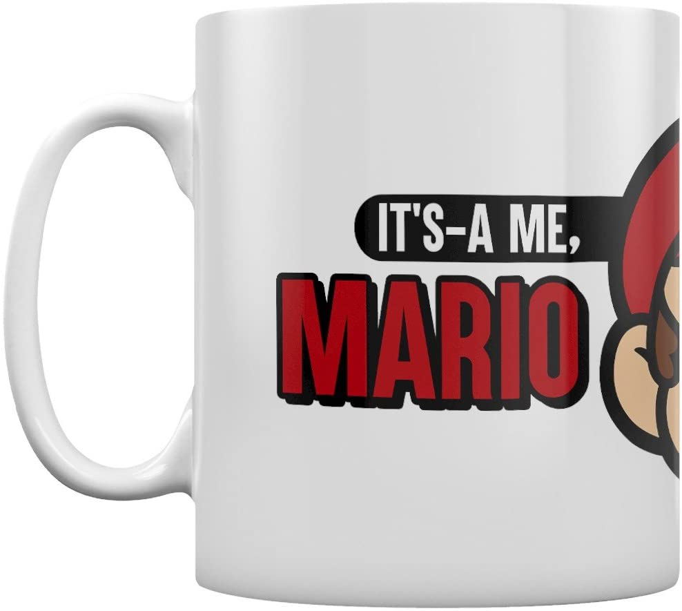 Pyramid MG24845 Super Mario Coffee Mug, Porcelain, Multi-Colour