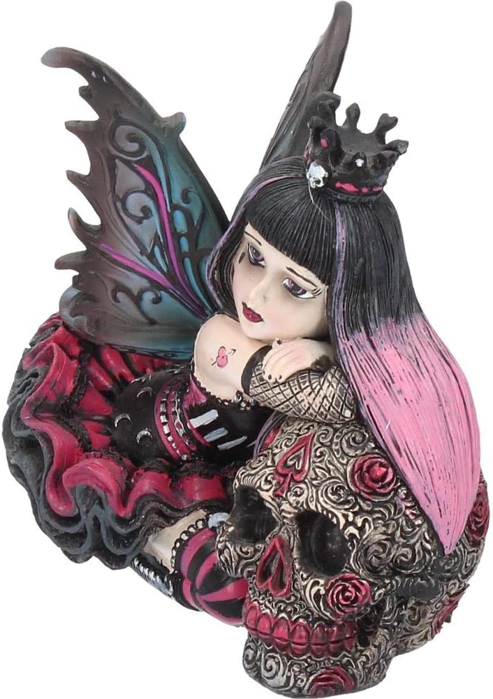 Nemesis Now Lolita Fairy Figurine, Black, 12cm