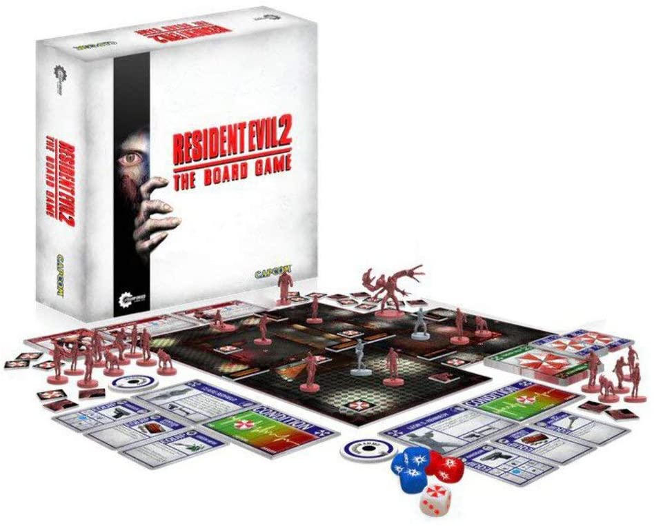 Steamforge Games SFRE2001 Resident Evil 2: The Board Game, Multicoloured