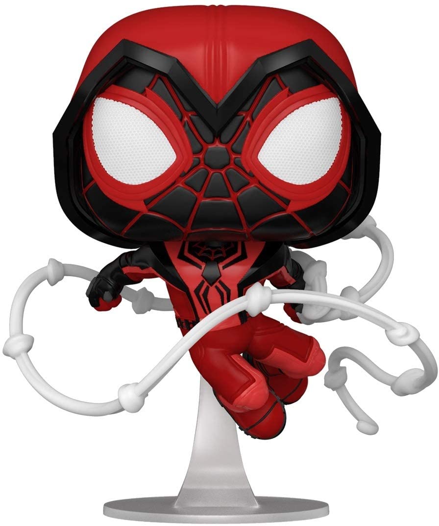 Marvel Spider Man Miles Morales (Crimson Cowl Suit) Funko 50155 Pop! Vinyl #770