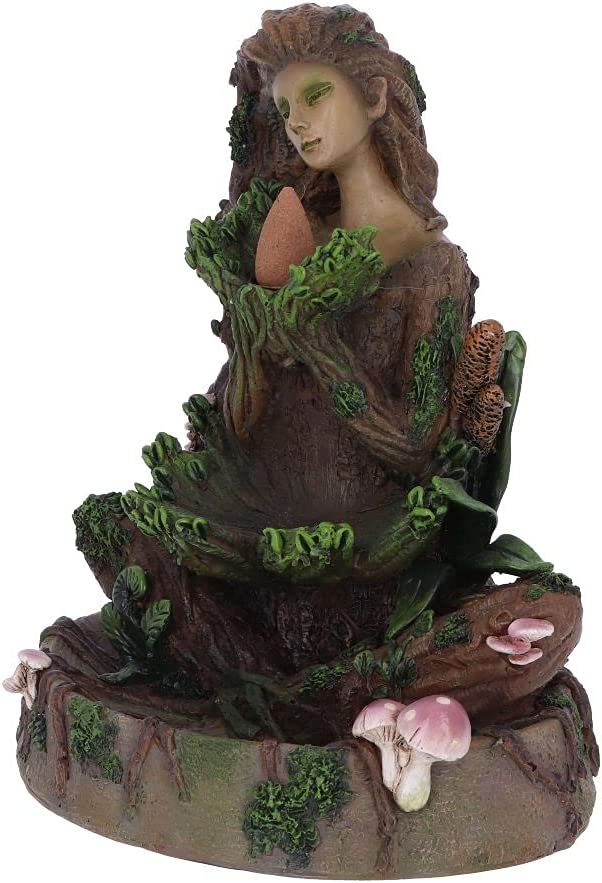 Nemesis Now Forest Scent Backflow Incense Burner 19.5cm, Brown