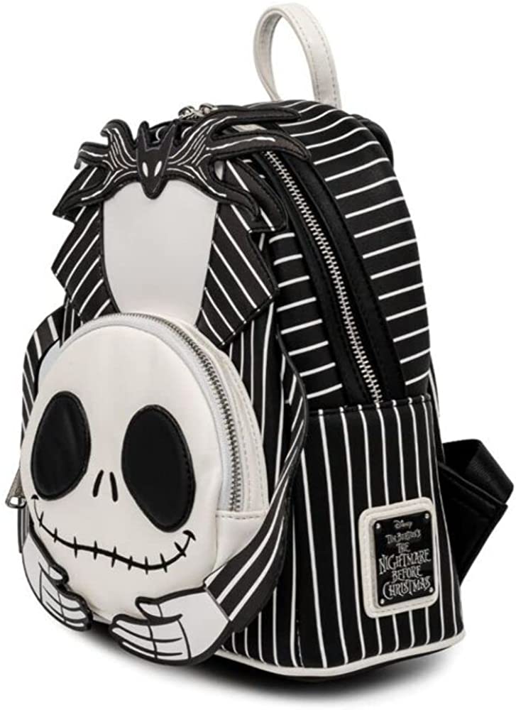 Loungefly Disney Nightmare Before Christmas Headless Jack Skellington Womens Dou