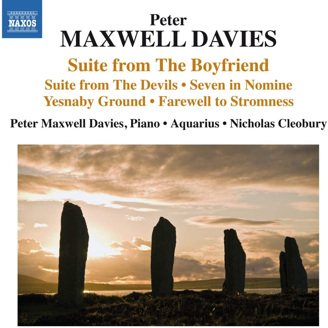 Maxwell Davies: Suites [Nicholas Cleobury, Peter Maxwell Davies, Aquarius] [Naxos: 8.572408] - Peter Maxwell Davies [Audio CD]