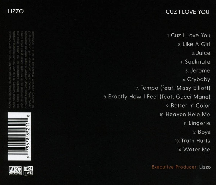 Lizzo - Cuz I Love You (Deluxe) [Audio CD]