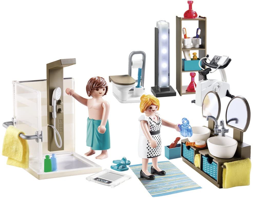 Playmobil City Life 9268 Badkamer met lichteffecten voor kinderen vanaf 4 jaar