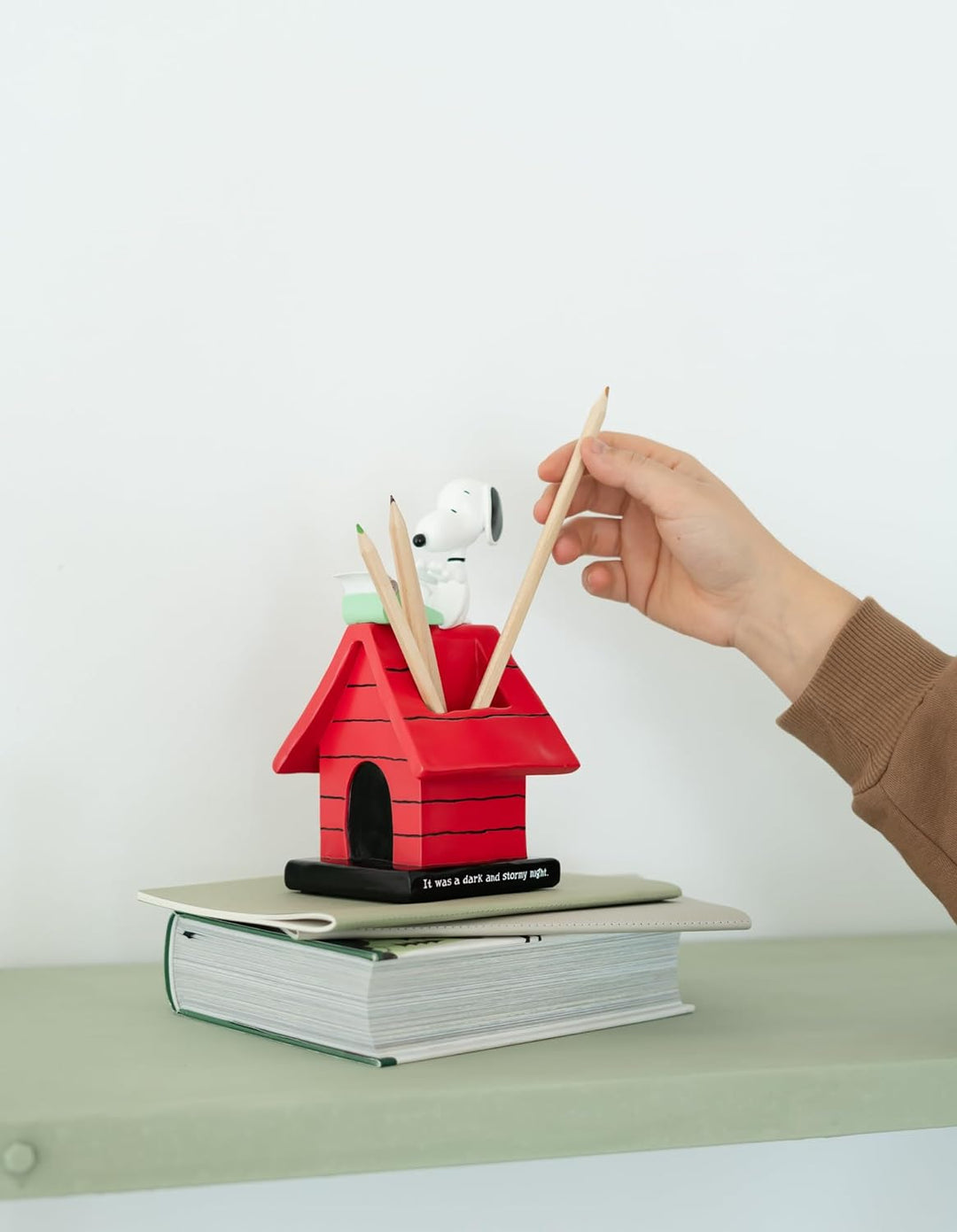 Grupo Erik Snoopy Pen Holder | Pen Holder For Desk | Snoopy Gifts | Pen Pot | Snoopy Pencil Case