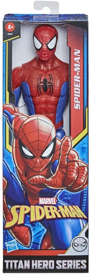 Marvel Spider-Man Titan Hero Series Spider-Man Action Figure, 12-Inch-Scale Super Hero Action Figure Toy, For Kids Ages 4 And Up