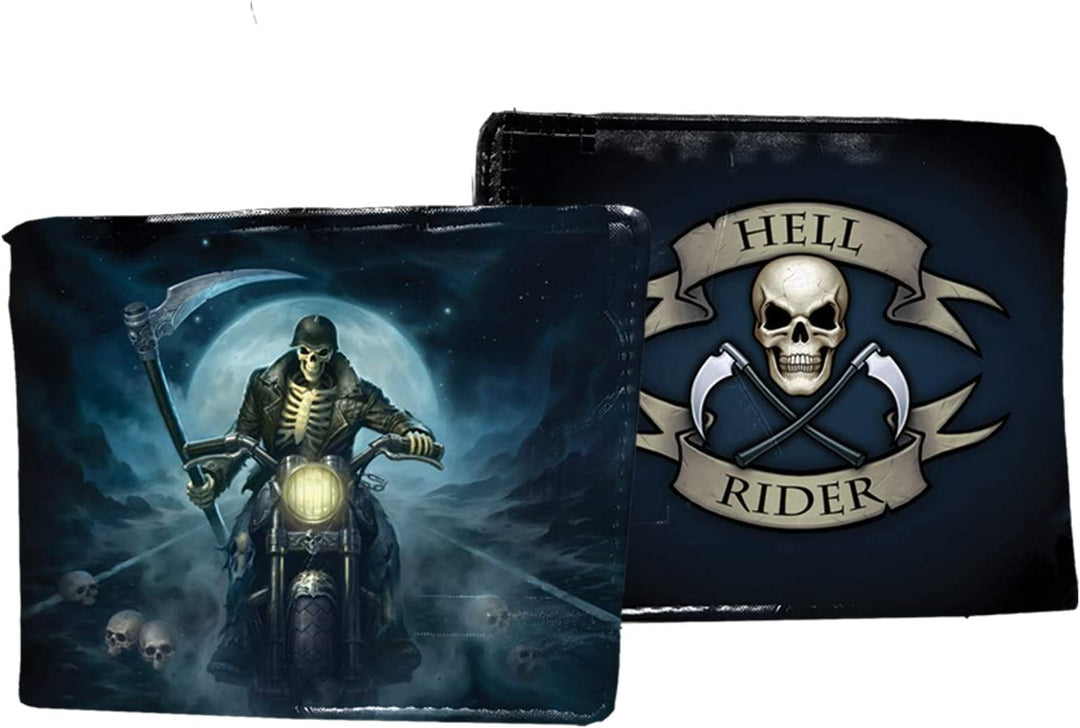 Nemesis Now Hell Rider James Ryman Wallet 10cm Black, PU