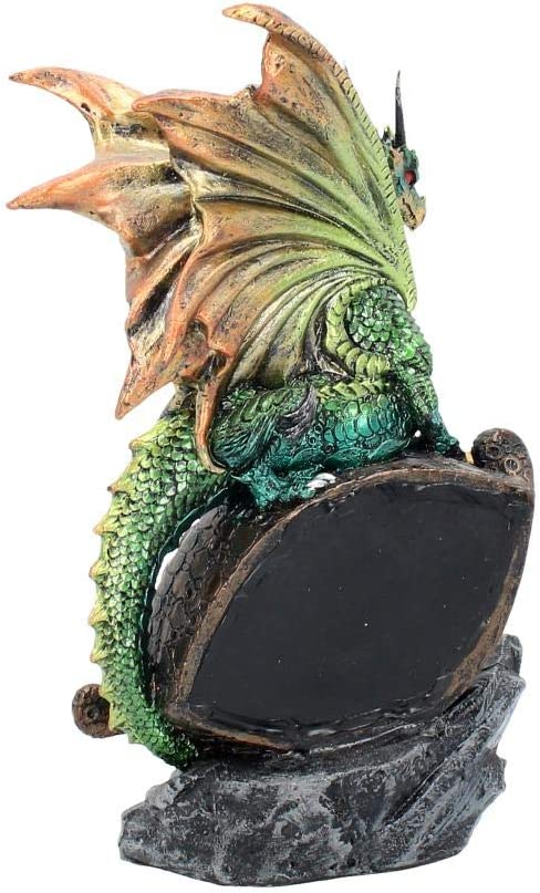 Nemesis Now U2023F6 Eye Of The Dragon Green Figurine 25cm Green