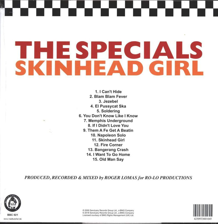 Skinhead Girl [Vinyl]