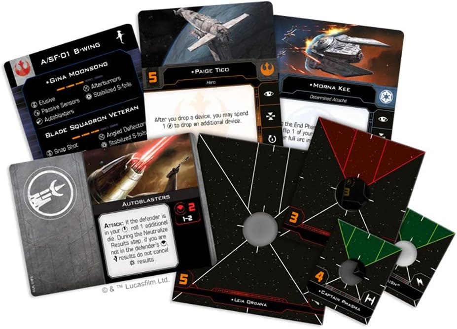 FFG Star Wars X-Wing: 2nd Edition - Hotshots and Aces Reinforcements Pack