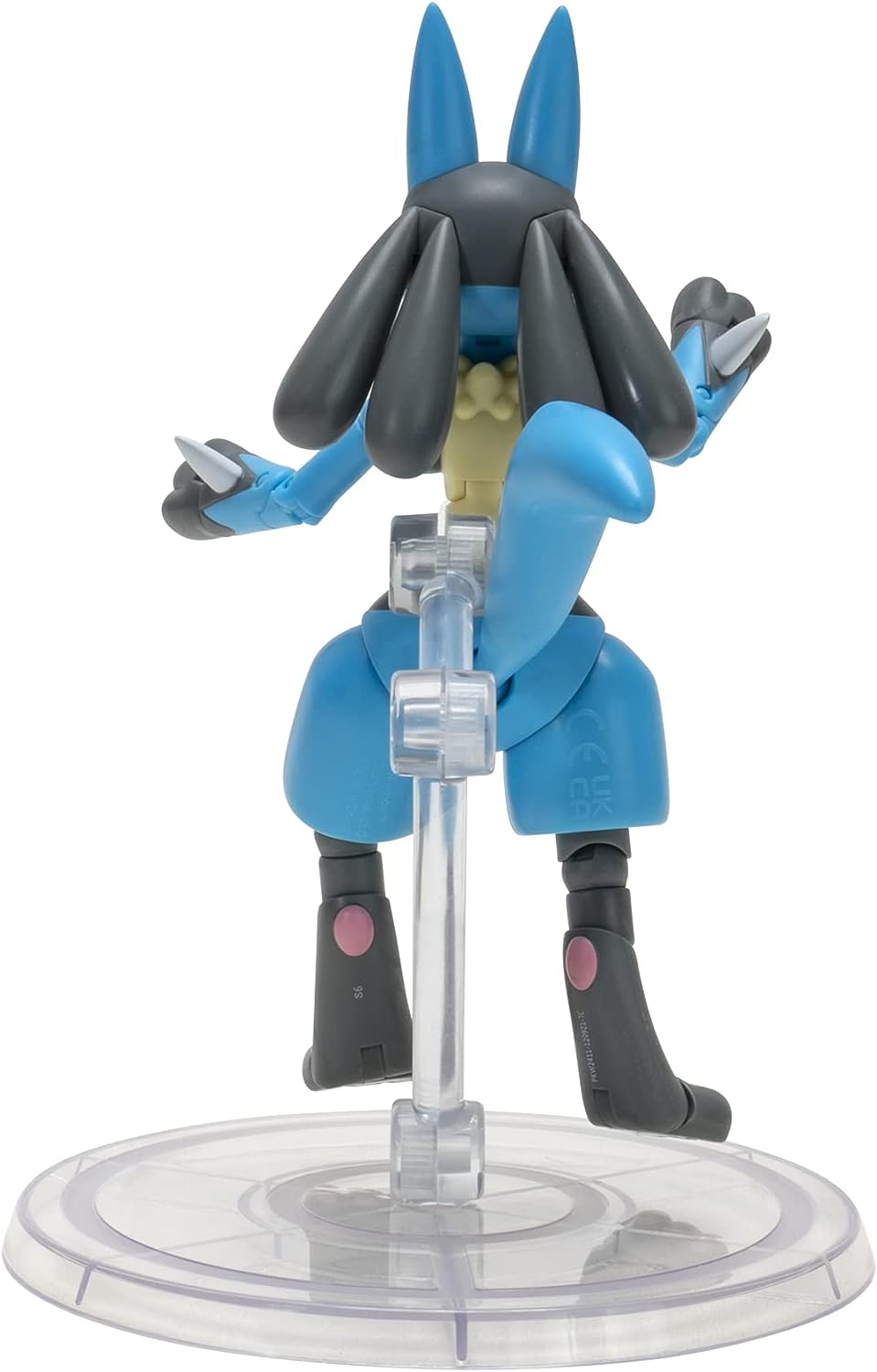 Pokémon 6" Select Super-Articulated Lucario Figure with 15 Points of Articulation