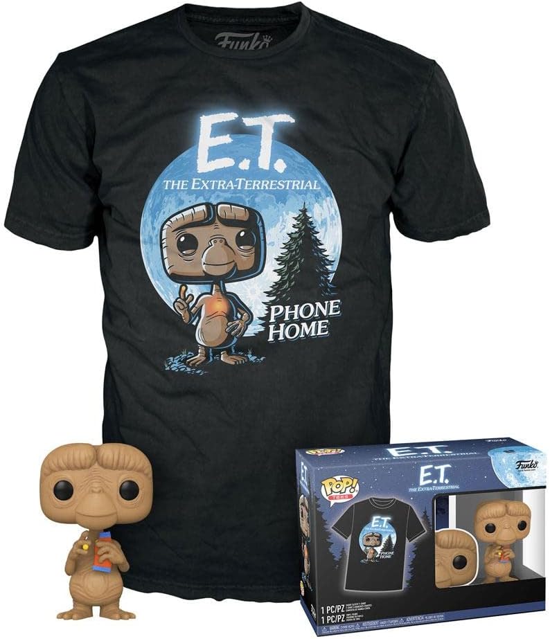 Funko Loungefly POP! &amp; T-Shirt: Et- Et With Reeses – M – T-Shirt mit Sammlerstücken