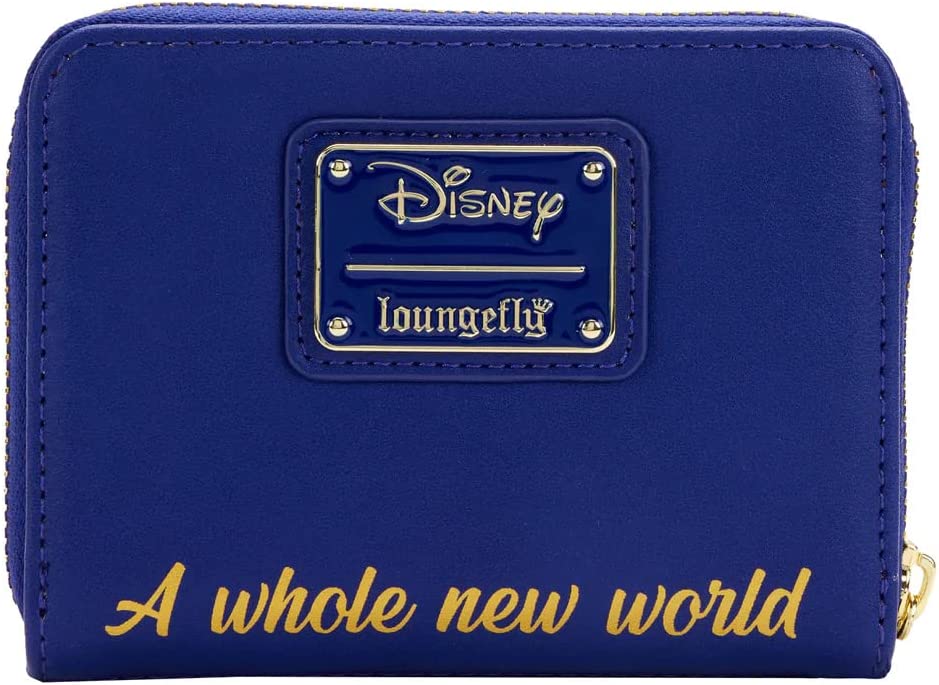 Loungefly Disney Aladdin 30th Anniversary Zip Around Wallet Aladdin One Size, Al