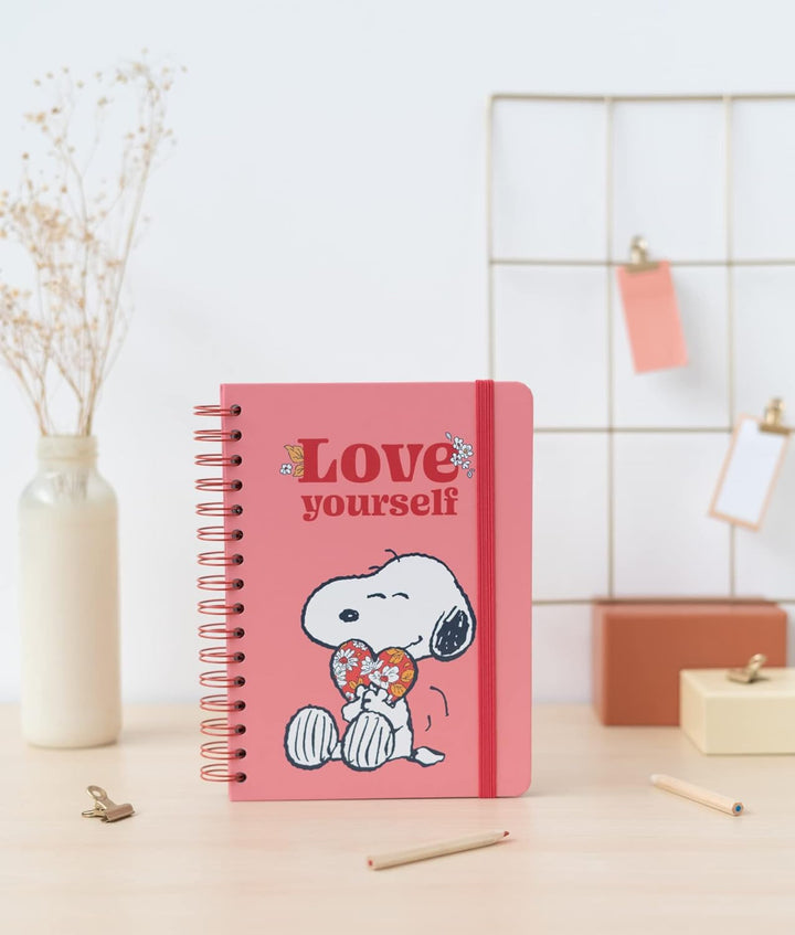 Love Yourself Snoopy A5 Notebook | Bullet Journal | Notebooks A5