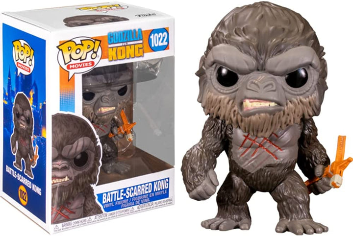 Godzilla Vs Kong Battle Scarred Kong Funko 50954 Pop! VInyl #1022