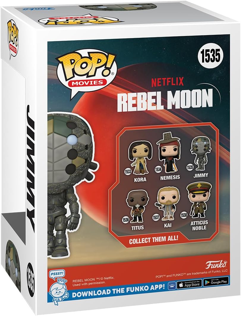 Funko POP! Movies: RM - Rebel Moon - Jimmy - Collectable Vinyl Figure