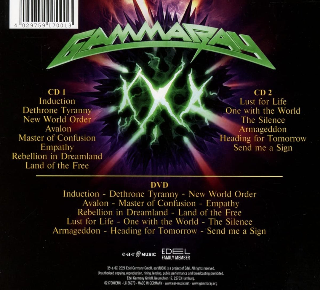 Gamma Ray - 30 Years Live Anniversary [Audio CD]