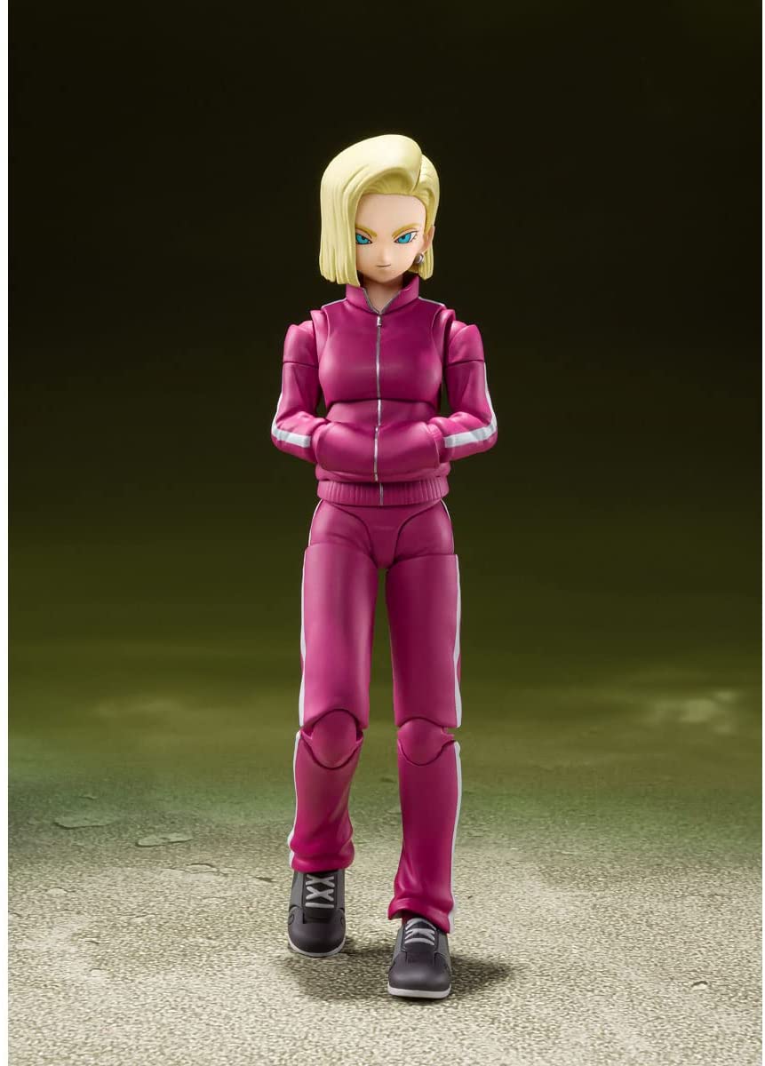 H.Figuarts Dragon Ball Super Android 18 Action Figure 15cm