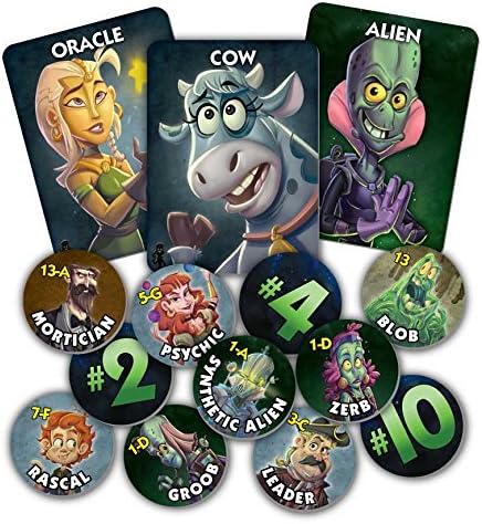 Bezier Games - One Night Ultimate Alien - Board Game