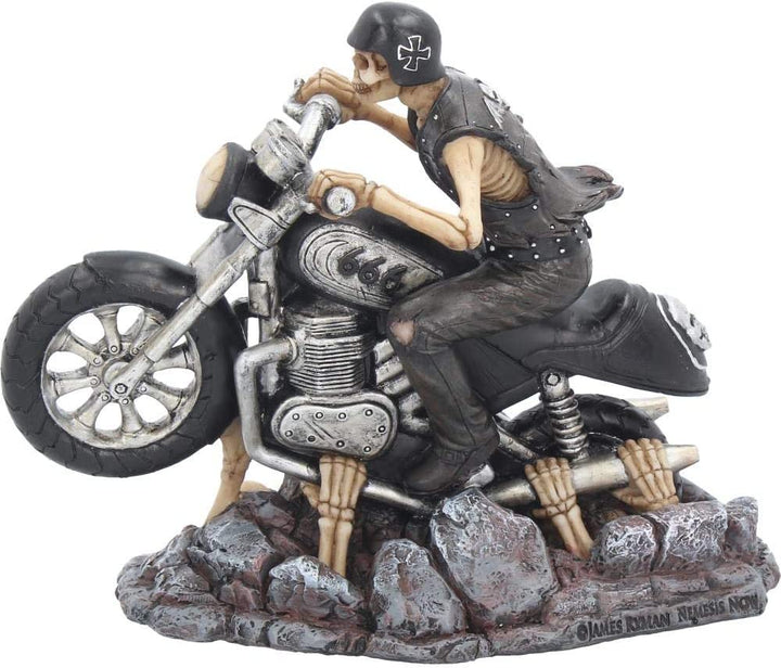 Nemesis Now B3654J7 Ride Out of Hell James Ryman 16cm Figurine, Resin, Grey