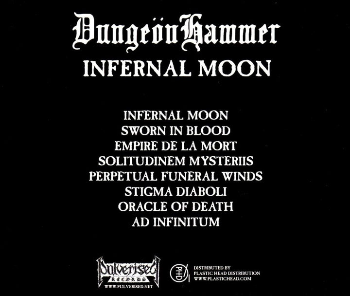 Dungeonhammer - Infernal Moon [Audio CD]