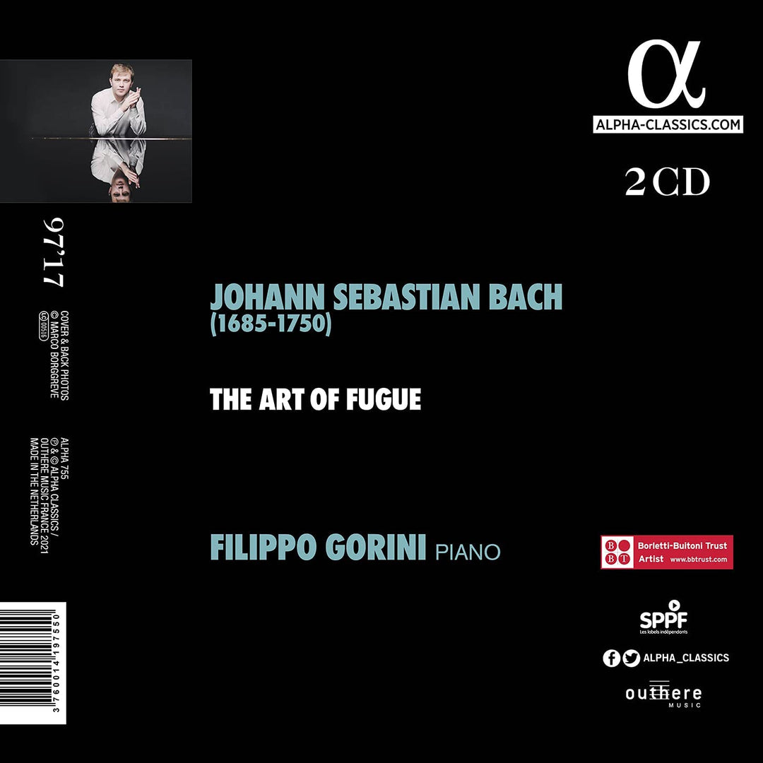 Bach: The Art of Fugue [Audio CD]