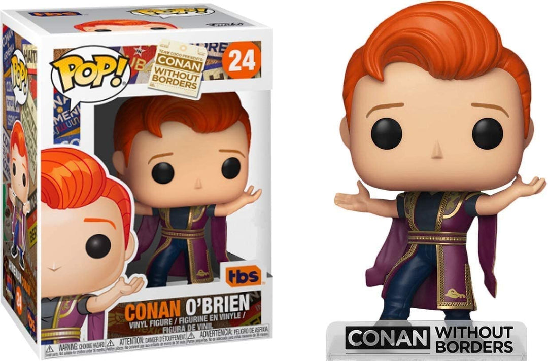 Conan Zonder Grenzen Conan O&#39;Brien Exclu Funko 34930 Pop! Vinyl #24