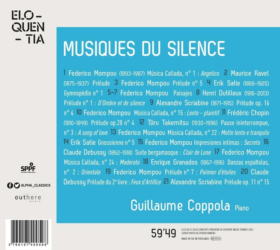 Musiques du silence [Audio CD]