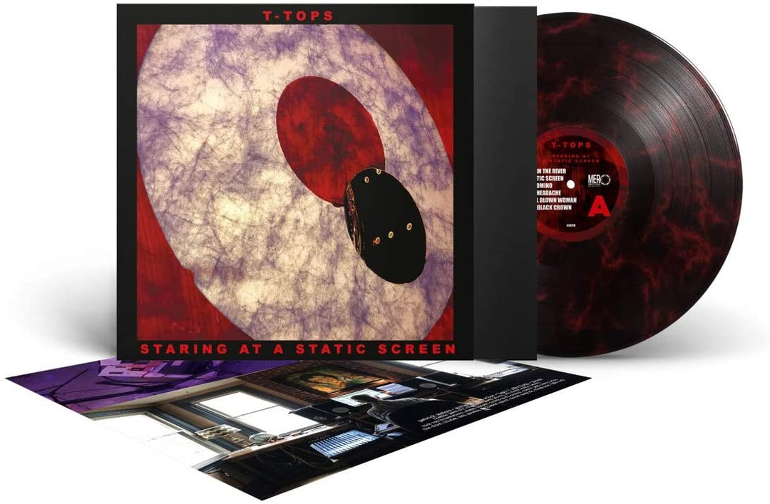 T-Tops - Staring At A Static Screen (Red/Blk [Vinyl]