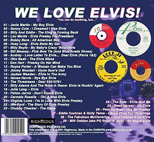 We Love Elvis! [Audio CD]