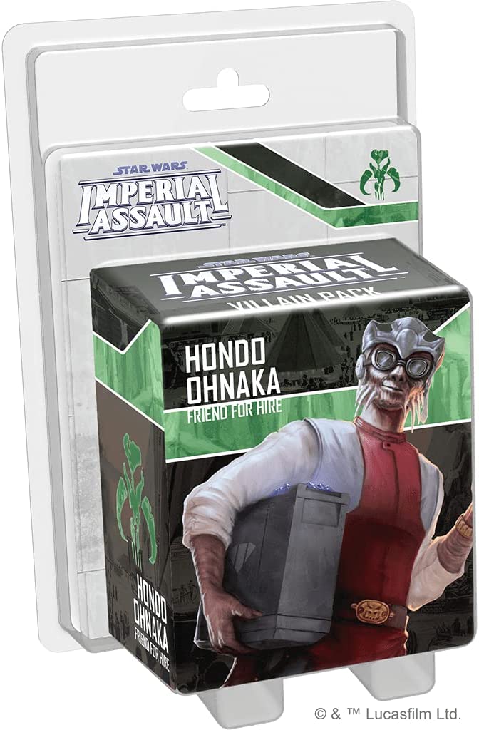 Star Wars: Imperial Assault - Hondo Ohnaka Villain Pacl