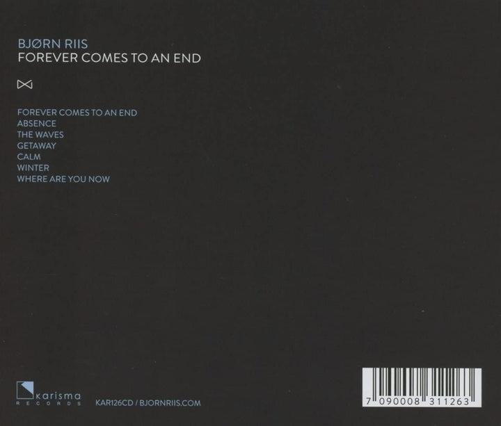 Forever Comes To An End - Bjorn Riis [Audio CD]