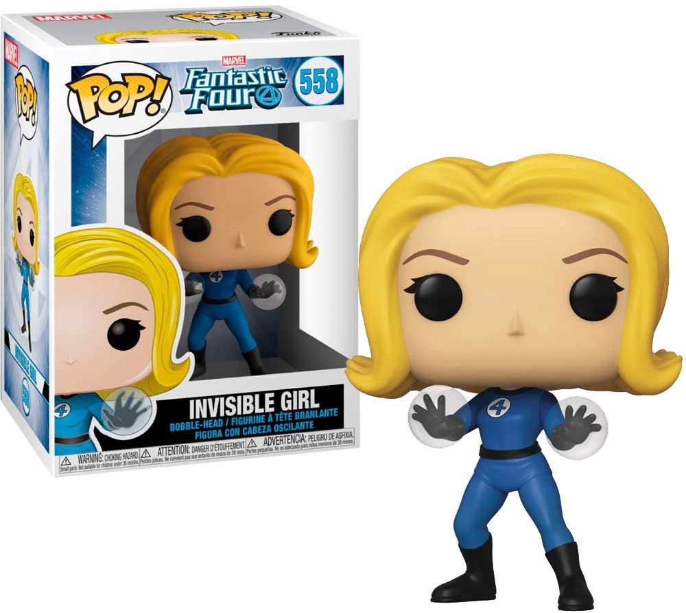 Marvel Fantastic Four Invisible Girl Funko 44986 Pop! Vinyl #558