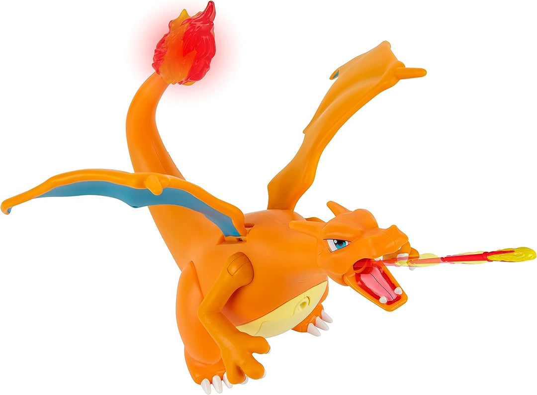 Pokemon PKW2731 Deluxe Feature Includes 6 Interactive Charizard Plus 2-inch