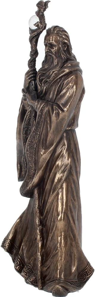 Nemesis Now Merlin Bronze Figurine 28cm, Resin, One Size