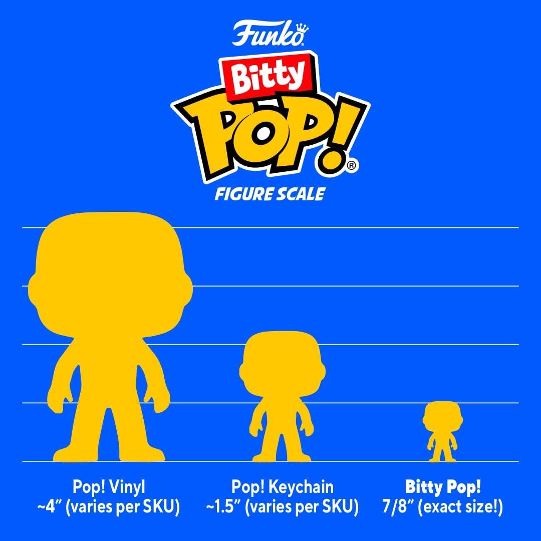 Funko 71314 DC Comics 4er-Pack Serie 4 Bitty Pop!