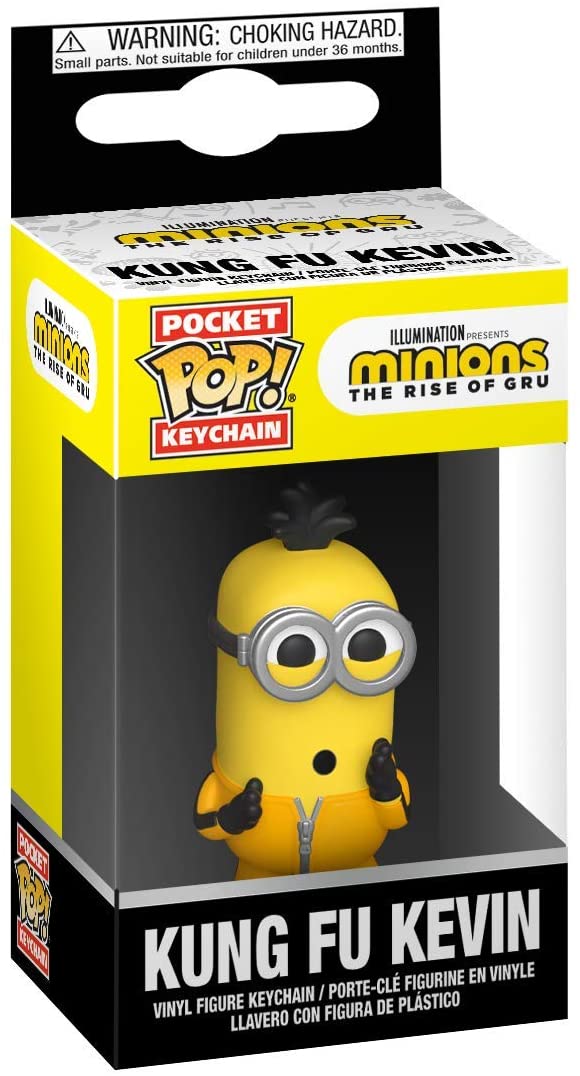 Illumination Minions The Rise of Gru Kung Fu Kevin Funko 4779 Pocket Pop!