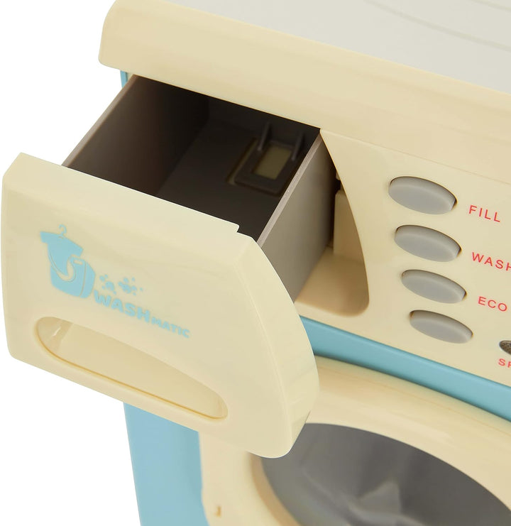 Casdon 47650 Electronic Washer Realistic Toy Washing Machine for Children Aged 3