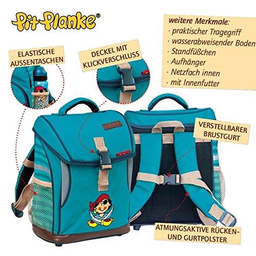 Lutz Mauder Lutz Mauder02706 Pirate Pit Planke Kindergarten Satchel, Multi-Color