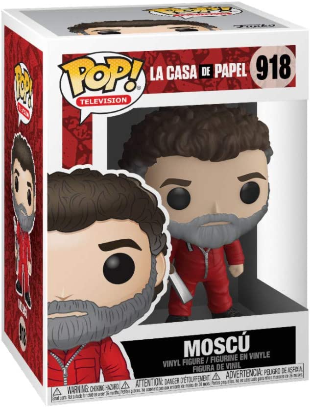 La Casa de Papel Moscu Funko 44578 Pop! Vinyl #918