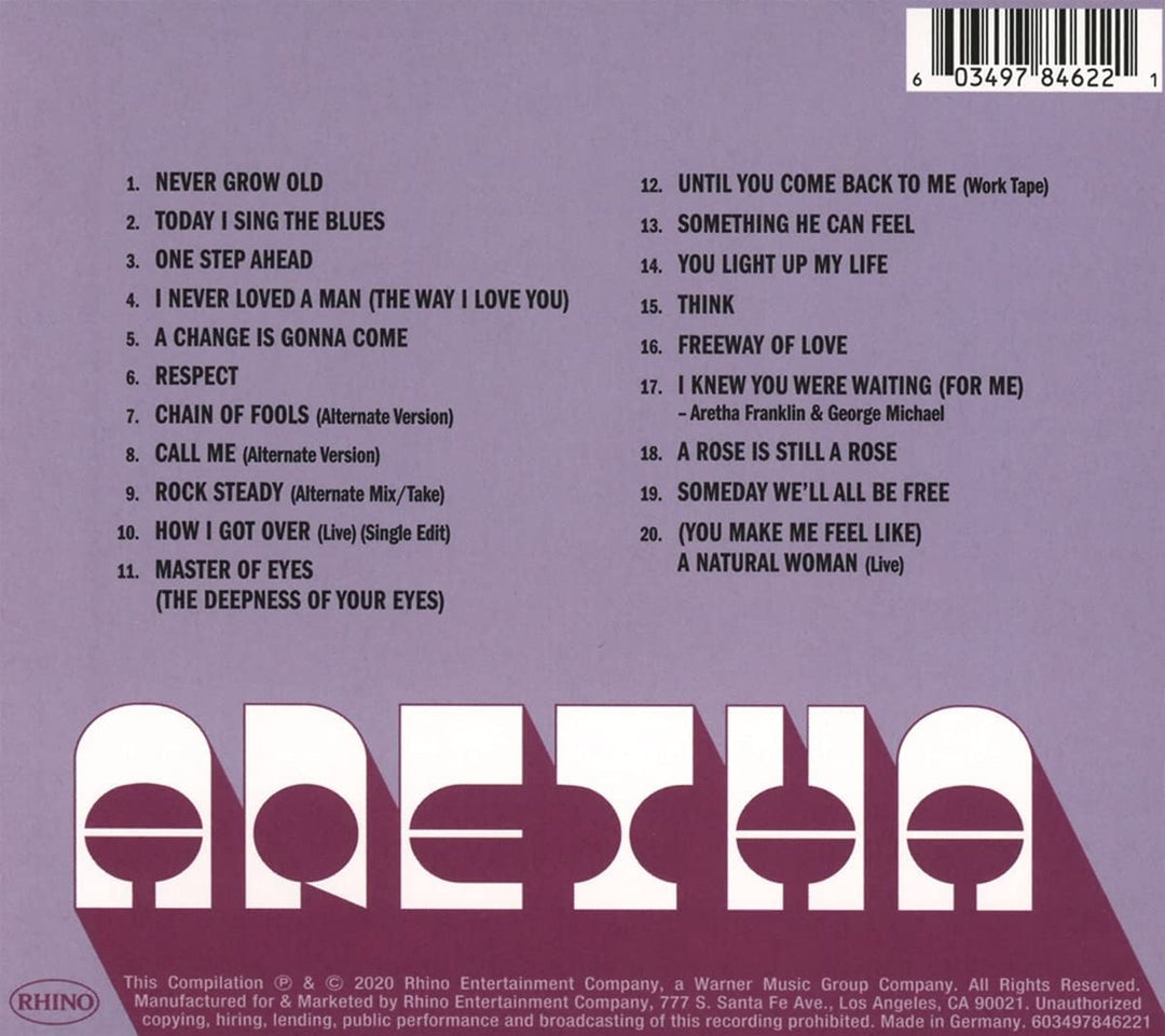 Aretha Franklin - ARETHA [Audio CD]