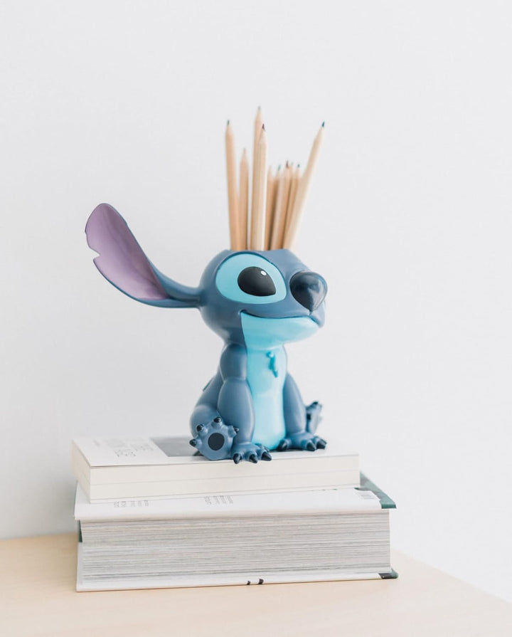 Grupo Erik Disney Stitch Pen Holder | Pen Holder For Desk | Stitch Gifts | Pen Holder For Desk