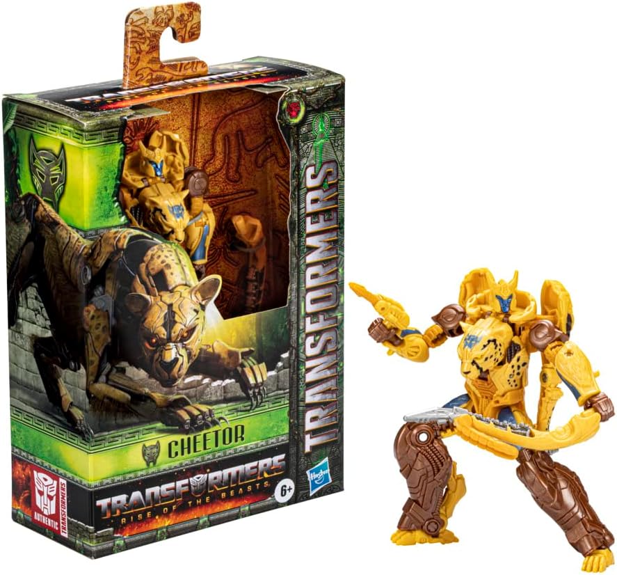 Transformers Movie 7 Rise of the Beasts Deluxe Class Cheetor Action Figure