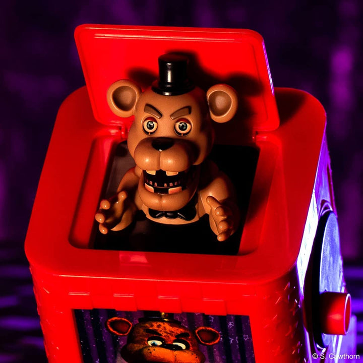 Funko Games Five Nights at Freddy's (FNAF) - Scare In the Box Game | Ages 8+ | 2-8 Players | Sound Effects and Pop-Up Action